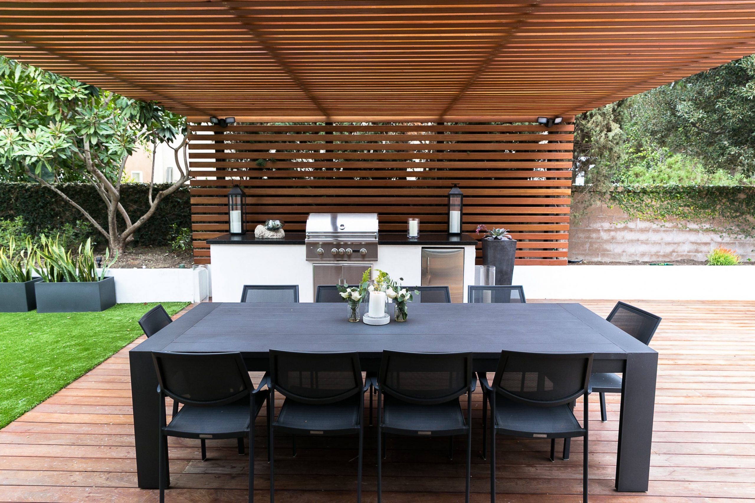 deck design outdoor kitchen