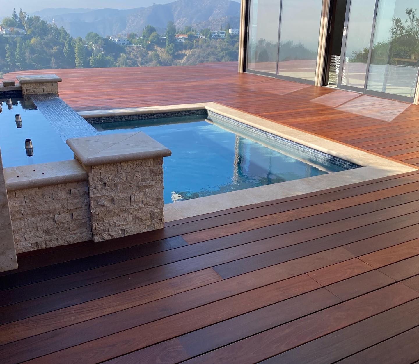 pool decking project
