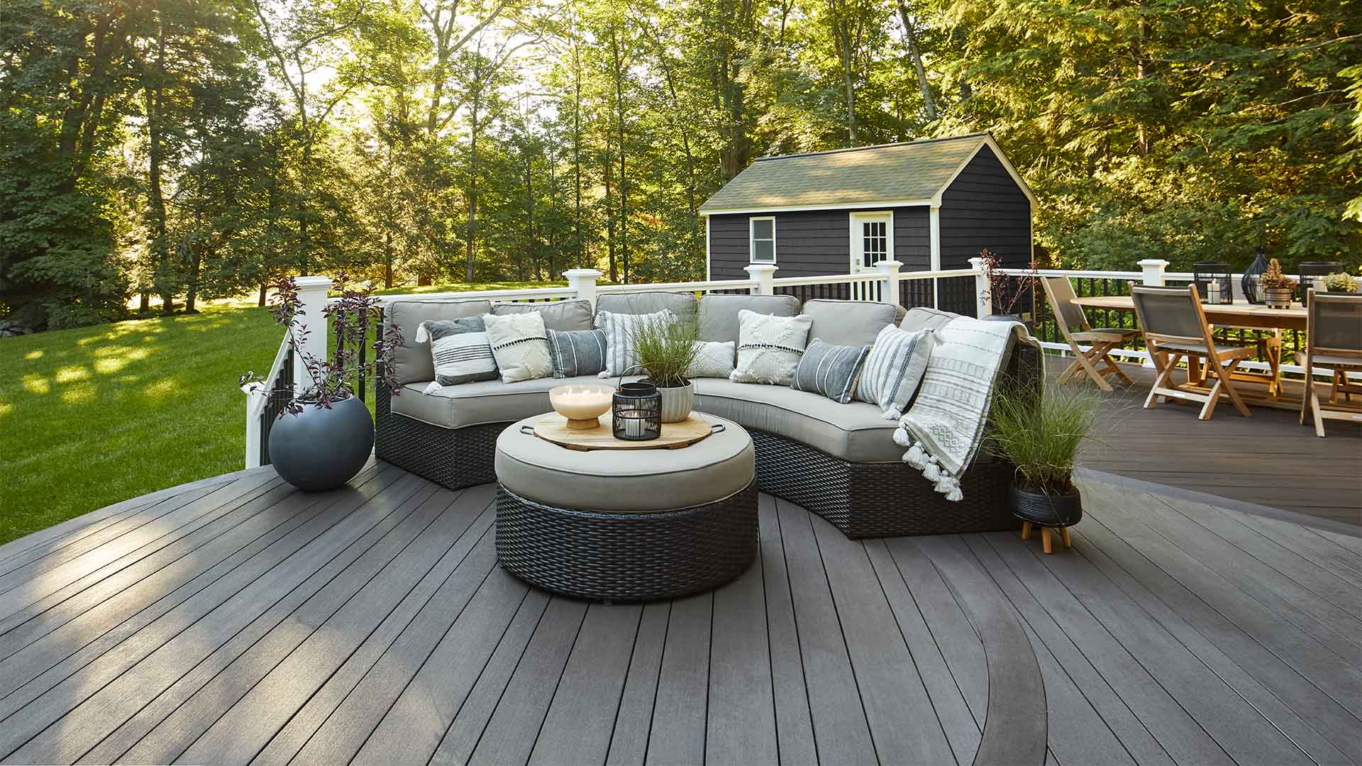 Azek Composite Decking for the living room