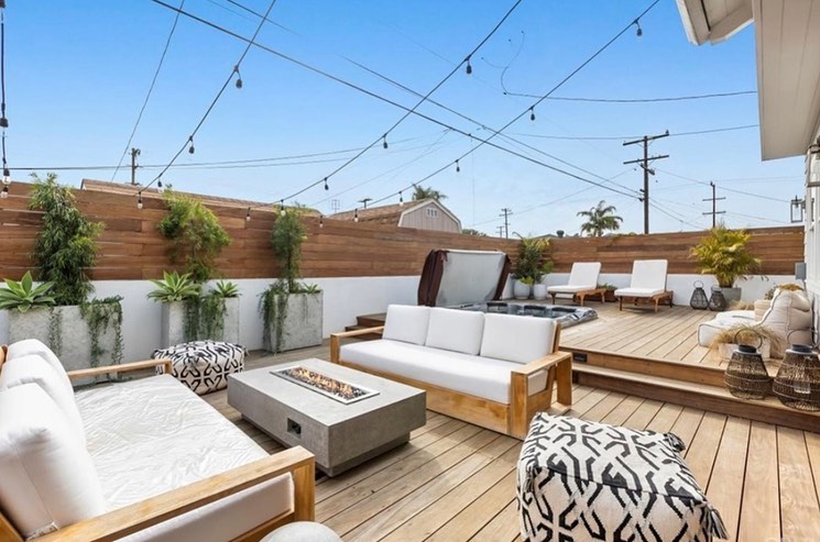 Fire Pits for a rooftop decking