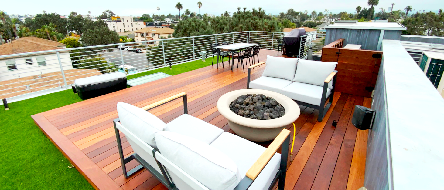 We create perfect designs for Rooftop Decks