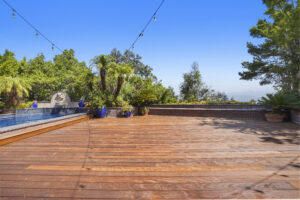 Ipe deck for Beverly Hills backyard