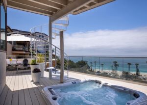 timbertech deck laguna beach home