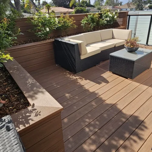 Class A fire-rated ipe deck