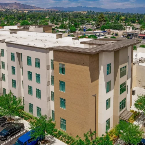 Timbertech-Azek siding for Residence Inn hotel